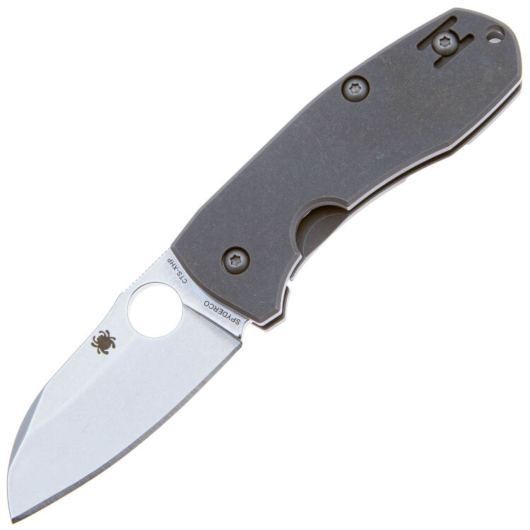 Нож Spyderco Techno 2 сталь CTS-XHP рукоять Titanium (C158TIP2)