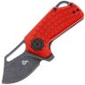 Нож Black Fox Puck blackwash сталь D2 рукоять Red G10 (BF-761 R)