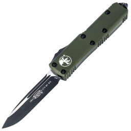 Нож Microtech UTX-85 S/E black сталь M390 рукоять OD Green Aluminium (231-1OD)