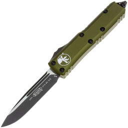 Нож Microtech UTX-85 S/E black сталь M390 рукоять OD Green Aluminium (231-1OD)