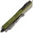 Нож Microtech UTX-85 S/E black сталь M390 рукоять OD Green Aluminium (231-1OD)