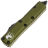 Нож Microtech UTX-85 S/E black сталь M390 рукоять OD Green Aluminium (231-1OD)