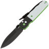 Нож CJRB Locust PVD сталь AR-RPM9 рукоять Black Steel/White G10 (J1951-BBW)