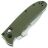 Нож Ganzo G704-GR cталь 440C рукоять Green G10