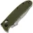 Нож Ganzo G704-GR cталь 440C рукоять Green G10