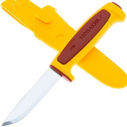 Нож Mora Basic 546 LE 2023 Dala Red/Yellow сталь Stainless Steel рукоять Polypropylene (14148)