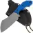 Нож Волчий Век Mordor Малый сталь N690 WA рукоять Blue G10