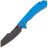 Нож Daggerr Rhino DL blackwash сталь 8Cr14MoV рукоять Blue FRN