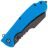 Нож Daggerr Rhino DL blackwash сталь 8Cr14MoV рукоять Blue FRN