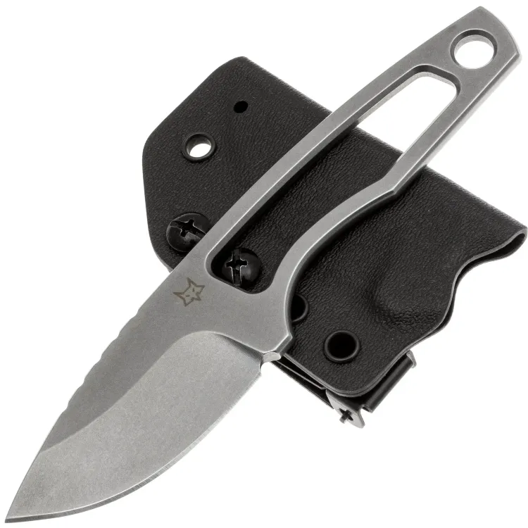 Нож Fox KS Short stonewash сталь Niolox (FX-626)