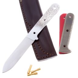 Набор Brisa Kephart 115 Kit сталь 80CrV2 Green Canvas micarta