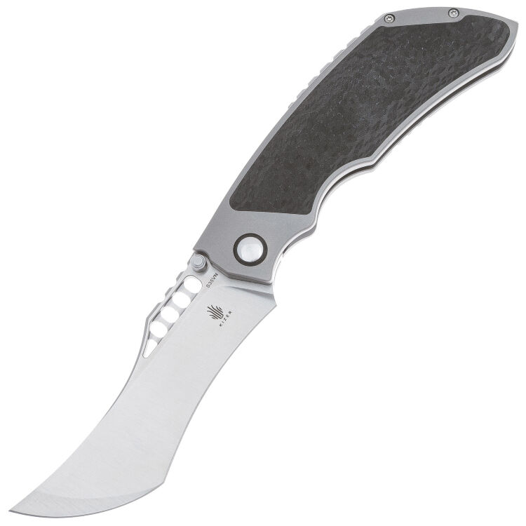 Нож Kizer Huntsmen сталь S35VN рукоять Gray Ti/Carbon Fiber