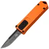 Нож Boker Plus USB OTF 2.0 blackwash сталь D2 рукоять Burnt Orange Aluminium (06EX267)