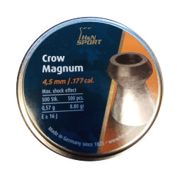 Пуля пневм. H&N Crow Magnum 4.5мм 0,57гр 500шт