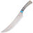 Нож кухонный QSP Butcher Knife 7.75'' сталь Copper Damascus рукоять Stabilized Wood/Abalone