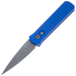 Нож Pro-Tech Godson beadblast сталь 154CM рукоять Blue Aluminium (720-Blue)
