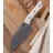 Нож кухонный Microtech 6" Santoku сталь M390MK рукоять Ivory G10 (3200-10IV)