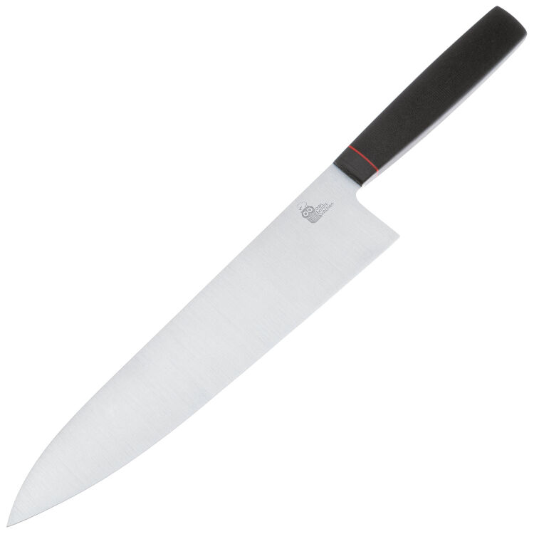 Нож кухонный Owl Knife Шеф CH210 сталь JM390 рукоять черный G10