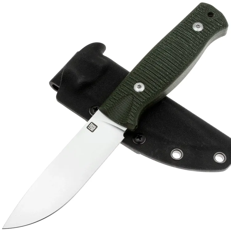 Нож HOT Knife Hoot сталь D2 рукоять Green Micarta