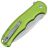 Нож CIVIVI Praxis Button Lock satin сталь Nitro-V рукоять Lime Aluminum (C18026E-3)