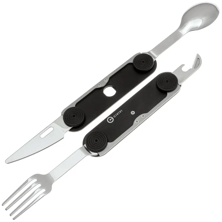 Мультитул CIVIVI Partake сталь Stainless Steel рукоять Black Aluminum (C24032C-1)