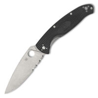 Нож Spyderco Resilience LTW PS сталь 8Cr13MoV рукоять Black FRN (C142PSBK)