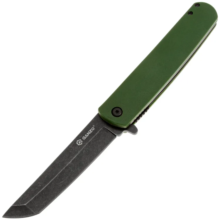 Нож Ganzo G626 cталь 440A рукоять Green ABS