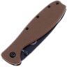 Нож ESEE Zancudo Black сталь AUS-8 рукоять Coyote Brown GFN (BRKR1CBB)