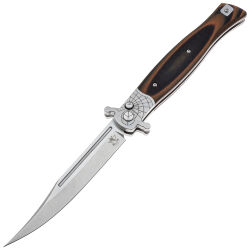 Нож Steelclaw Бандит-03 сталь D2 рукоять Black/Orange G10