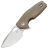 Нож FOX Suru satin M398 рукоять Natural Micarta (FX-526LI MNA)