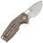 Нож FOX Suru satin M398 рукоять Natural Micarta (FX-526LI MNA)