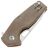Нож FOX Suru satin M398 рукоять Natural Micarta (FX-526LI MNA)