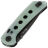 Нож Reate PL-XT Drop Point Black PVD сталь Nitro-V рукоять Jade G10