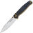 Нож Real Steel Huginn stonewash сталь VG-10 рукоять Denim Micarta (7651DM)