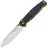 Нож Real Steel Huginn stonewash сталь VG-10 рукоять Denim Micarta (7651DM)