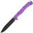 Нож Daggerr Finka DL blackwash сталь 8Cr14MoV рукоять Purple FRN