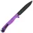 Нож Daggerr Finka DL blackwash сталь 8Cr14MoV рукоять Purple FRN