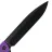 Нож Daggerr Finka DL blackwash сталь 8Cr14MoV рукоять Purple FRN