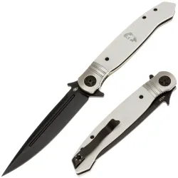 Нож Reptilian НКВД-02-4 сталь VG-10 рукоять White G10