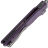 Нож Kansept Egress blackwash сталь 14C28N рукоять Purple G10