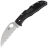 Нож Spyderco Endela Wharncliffe serrated сталь VG10 рукоять Black FRN (C243FSWCBK)