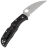 Нож Spyderco Endela Wharncliffe serrated сталь VG10 рукоять Black FRN (C243FSWCBK)