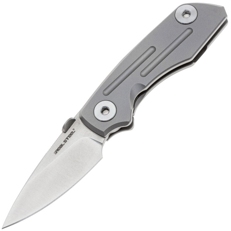 Нож Real Steel Delta 2600 сталь S35VN рукоять Titanium (7101)