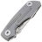 Нож Real Steel Delta 2600 сталь S35VN рукоять Titanium (7101)