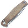 Нож Real Steel Huginn Satin сталь VG-10 рукоять Natural Canvas Micarta (7653NM)