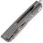 Нож Reate Tribute satin сталь M390 рукоять Ti/White Storm FatCarbon
