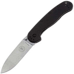 Нож ESEE Avispa stonewash сталь AUS-8 рукоять Black GFN (BRK1301)