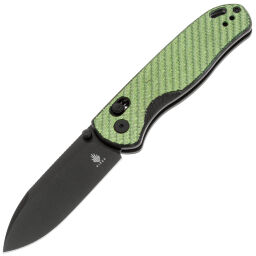 Нож Kizer Drop Bear black сталь Nitro-V рукоять G10/Carbon Fiber