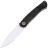 Нож NL Knives Frodo 2.0 Drop сталь M398 рукоять Chaotic Black CF