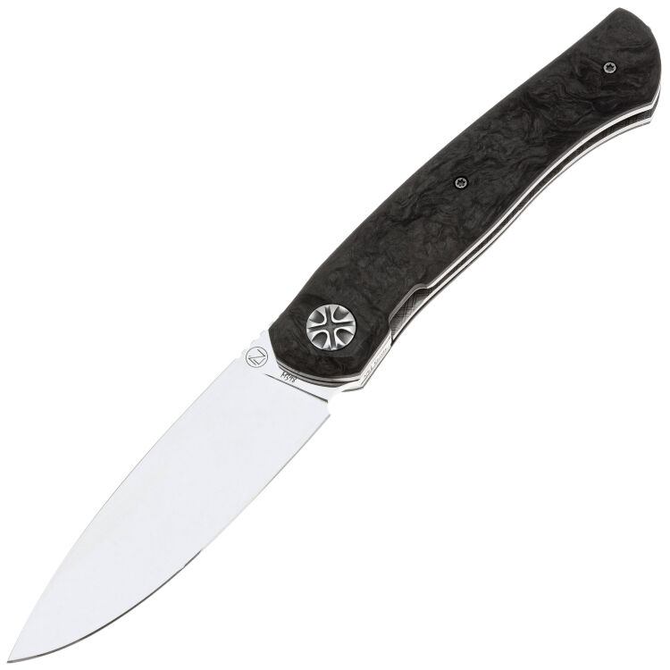 Нож NL Knives Frodo 2.0 Drop сталь M398 рукоять Chaotic Black CF